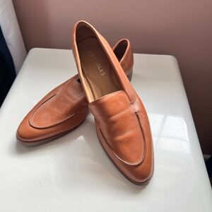 Aerosoles East Side Tan Cognac Leather ‎ Loafer